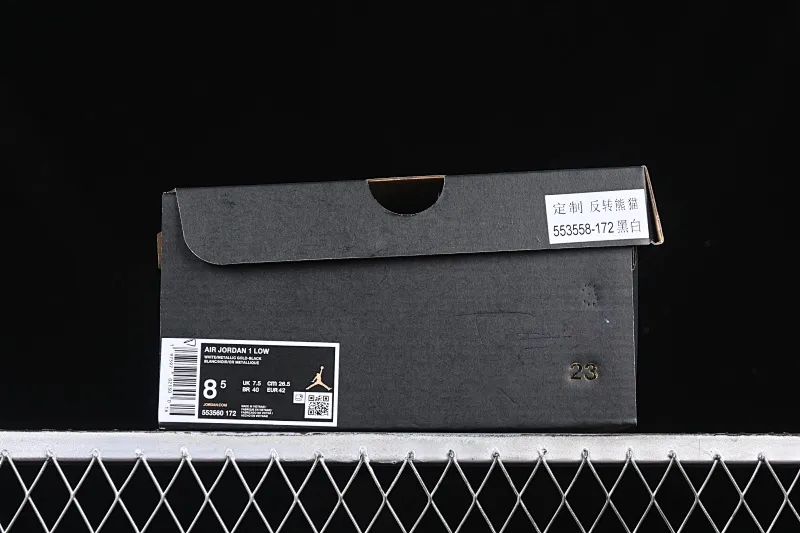 All categories Air Jordan Jordan series basketball shoes Air Jordan 1 Low Air Jordan 1 Low AJ1 Joe 1 reverse panda low-top cultural basketball shoes 553560-172